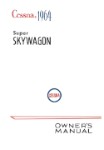Cessna 206 Super Skywagon 1964 Owner's Manual (part# D207-13)