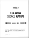 Cessna 200 Series 1966-68 Maintenance Manual (part# D606-13)
