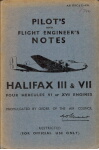 Halifax III, VII Flight Manual (part# AP 1719C,G PN)