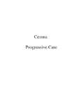 Cessna Progressive Care Operations Manual Operations Manual (part# CEPROGRESSIVEOPS-C)