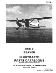 DeHavilland DHC-2 Beaver 1963 Illustrated Parts Catalog (part# PSM 1-2-4)