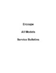 Ercoupe All Models Series Bulletins Service Letters, Bulletins (part# ERALLMODELS-SLB)