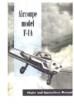 Ercoupe  F-1A 1961 Flight & Operations Manual (part# ERF1A-61-F-C)