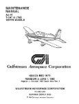 Grumman Model AA-1C T-Cat & Lynx 1976 Maintenance Manual (part# 7740)