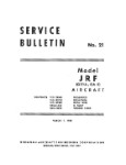 Grumman G-21A Goose Service Letters, Bulletins (part# GRG21A-SLB-C)
