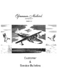 Grumman G-73 Mallard 1954 No.84 Customer & Service Bulletins (part# GRG73-54-SLB-C)