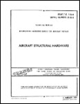 US Government Aircraft Structural Repair1959 Technical Manual (part# TO-1-1A-8)