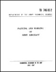 US Government Painting & Marking Of Army Aircraft Technical Manual (part# 746-93-2)
