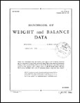 US Government Weight And Balance Data Handbook (part# AN 01-1B-40)