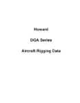 Howard DGA Series Aircraft Rigging Data (part# HRDGA-RIG-C)