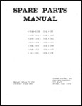 Mooney M20B, C, D, E 1961-64 Parts Catalog (part# MOM20SER61-64)