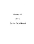 Mooney Mite 18 Parts Service Manual (part# MOMITE18P)
