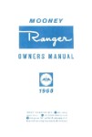 Mooney M20C Ranger 1968 Owner's Manual (part# 68-20C-OM-B)