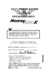 Mooney M20K Pilot's Operating Handbook 1979-1980 (part# 1224)