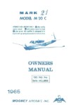 Mooney Mark 21 M20C 1962-65 Owner's Manual (part# MARK21)