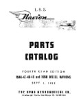 Navion 1946-1950 Parts Catalog (part# NVPARTS-46-50PC)
