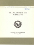 Pratt & Whitney The Aircraft Engine And Its Operation (part# PWA OI. 100)