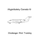 Canadair Jet CL 600 Challenger Pilot Training (part# CDCHALLENGER TR C)