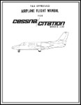 Cessna Model 500 Citation Flight Manual (part# CE500-F-C)