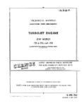 Allison J33-A-35 Turbojet Engines Parts Catalog (part# 2J-J33-14)