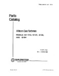 Allison 501-D13, -D13A, -D13D, -D13H Parts Catalog (part# 1RC4)