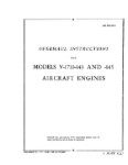 Allison  V-1710-143, -145 1947 Overhaul Instructions (part# 02A-5AH-3)