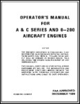 Continental C-75, C-85, C-90 & O-200 Operator's Manual (part# X30012)