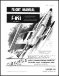 Northrop F-89J Flight Manual (part# 1F-89J-1)