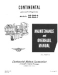 Continental GO-300 Red Seal Operations & Service Manual (part# GO-30-2)
