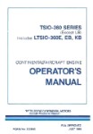 Continental TSIO360 & LTSIO360 Series 1985 Operator's Manual (part# X30583)