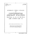 Continental R-670 Series Overhaul Tools Catalog (part# 02-40-3)