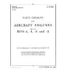 Continental R-670-4, -5, -6, -11 1943 Parts Catalog (part# 02-40AA-4)