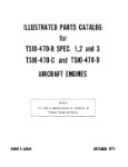 Continental TSIO-470 Series 1973 Service Parts Catalog (part# X30034)