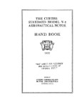Curtiss-Wright V-2 Engine Handbook1917 Engine Handbook (part# CWV2-HB-C)