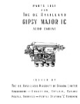 DeHavilland Gipsy Major Series 1C 140 HP Illustrated Parts List (part# DE1C-140HP-PC)