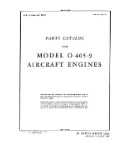 Franklin O-405-9 Engine 1944 Parts Catalog (part# 02-70CA-4)