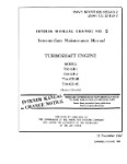 General Electric Company T58-GE-1, -3, -8B, -8C Intermediate Maintenance Manual (part# 02B-105AHB-2)