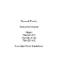 General Electric Company T64-GE-413, 413A, 415 1972 Illustrated Parts (part# 02B-105AJB-4)