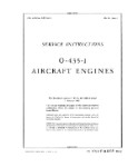 Lycoming O-435-1 1944 Maintenance Instructions (part# 02-15BA-2)