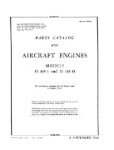 Lycoming O-435-1, O-435-11 1945 Parts Catalog (part# 02-15BA-4)