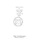 Menasco Manufacturing Company C4, C4S & D4 Menasco Engines Service Letters & Bulletins (part# MFC4,D4-SLB-C)