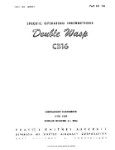Pratt & Whitney Aircraft Double Wasp CB16 Series Operating Instructions (part# 166027)