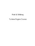 Pratt & Whitney Aircraft Turbine Engine Course Turbine Engine Course (part# PWJTURBENGCOURC)