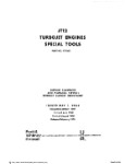 Pratt & Whitney Aircraft JT12 Special Tools Special Tools Catalog (part# 577060)
