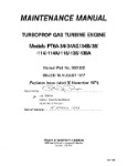 Pratt & Whitney Aircraft PT6A Series Models Maintenance Manual (part# 3021242)