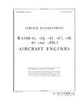 Pratt & Whitney Aircraft R-1340 Series Service Instructions (part# 02-10DC-2)