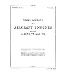 Pratt & Whitney Aircraft R-1830-75 & R-1830-98 Parts Catalog (part# 02-10CG-4)