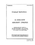 Pratt & Whitney Aircraft R-2800-18W Series 1945 Overhaul Instructions (part# 02-10GD-3)