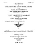 Pratt & Whitney Aircraft R-2800 Series 1942 Operation and Flight Instructions (part# 02-10GA-1)