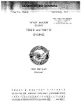 Pratt & Whitney Aircraft Wasp Major R-4360 Series Maintenance Manual (part# 115636)